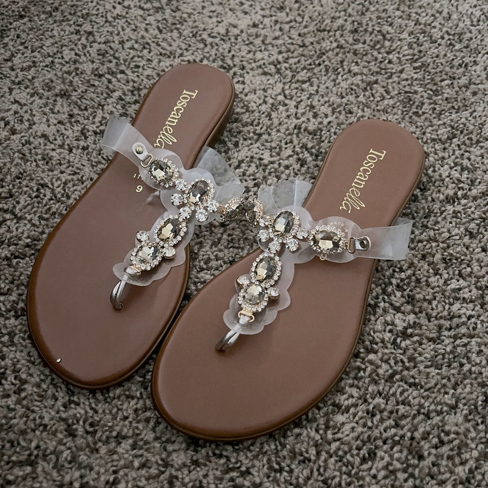 Jewel slip ons